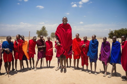De Nairobi : visite du village de la tribu MasaiAu départ de Nairobi : visite du village Masai