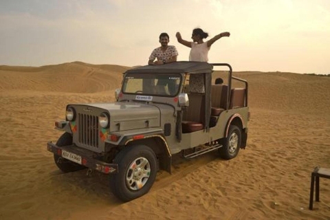 Safari en camello y en jeep Tour privado desde JodhpurExcursión de medio día en Camello + Jeep Safari