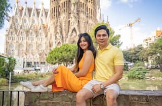 Barcelona: Professionelles Fotoshooting vor der Sagrada Familia
