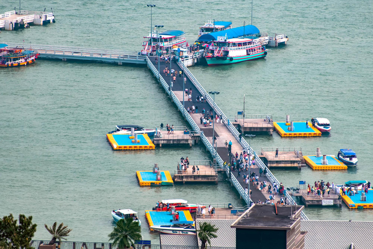 De Bangkok: visite en petit groupe de la plage de Pattaya et de l'île de corailVisite en petit groupe avec point de rencontre