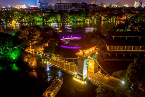 Guilin: Two Rivers and Four Lakes Day or Night Cruise Two Rivers and Four Lakes Night Cruise