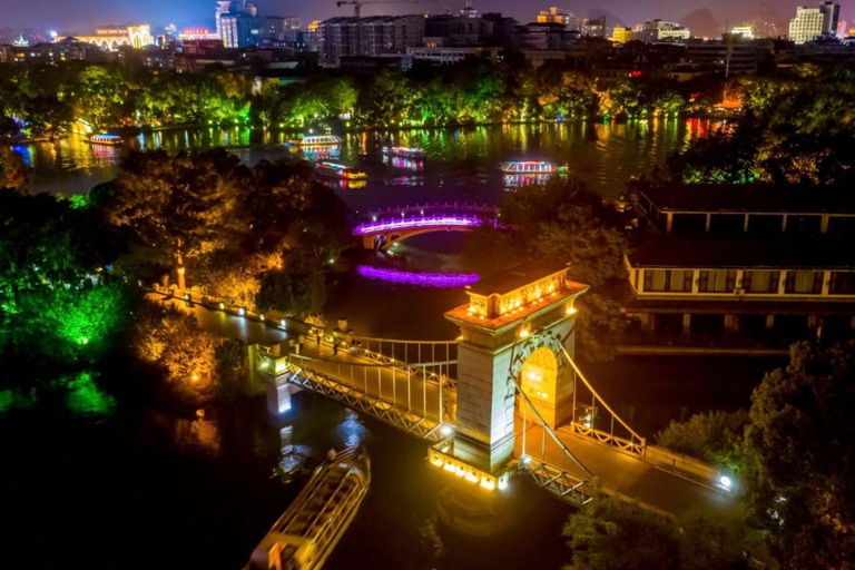 Guilin: Two Rivers and Four Lakes Day or Night Cruise Two Rivers and Four Lakes Night Cruise