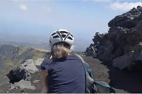 Monte Etna: Tour in bicicletta in vetta