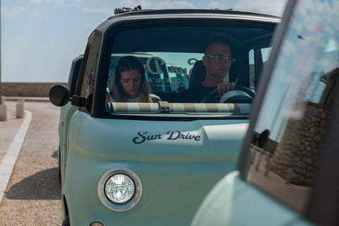 Antibes: Tour in a 100% electric Fiat Topolino 1-hour Discovery Tour in a Fiat Topolino