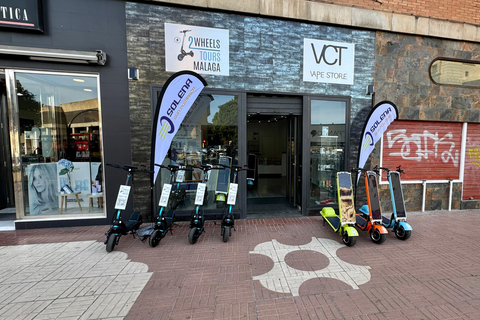 Malaga: Explore Malaga on a Solar Scooter Malaga: Explore Malaga on a Solar Scooter