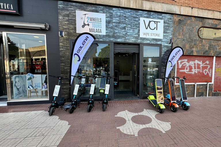 Malaga: Explore Malaga on a Solar Scooter Malaga: Explore Malaga on a Solar Scooter