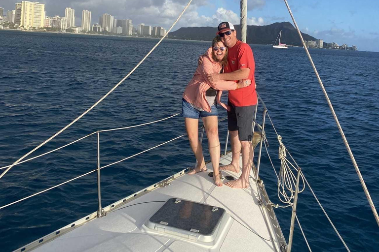 Oahu : Waikiki sailing turtle snorkeling in small groups Oahu : Waikiki sailing turtle snorkeling