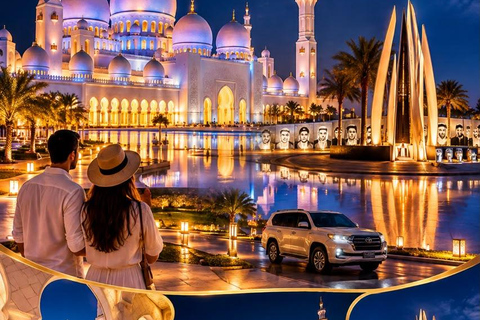 Abu Dhabi: Sheikh Zayed Mosque & Wahat Al Karama Tour From Dubai: Abudhabi Sharing Tour With Qasar Al Watan Entry