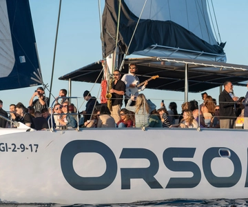 Barcelona: Catamaran Cruise with optional Live Jazz Music