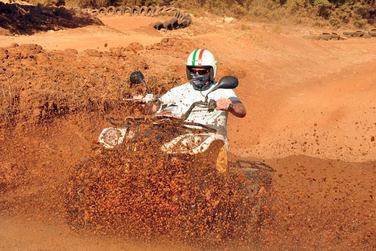 From Alanya/Side: Taurus Mountains Quad Safari with Transfer Double Quad