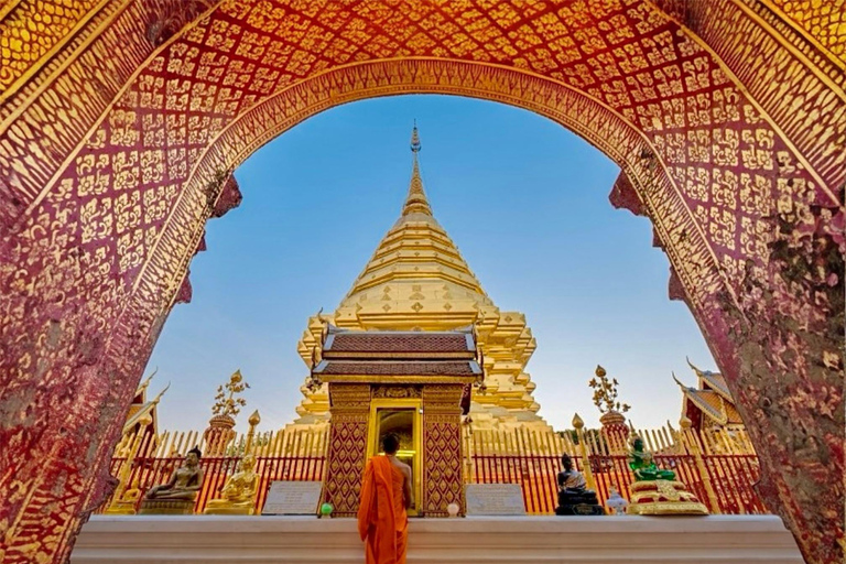 Chiang Mai: Doi Suthep Sunset & Hidden Temple with Guide
