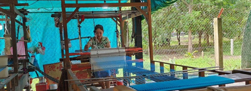 Excursion en tuk-tuk à Silk Island et à la montagne Udong