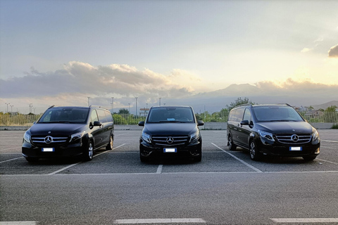 Private TAXI service from Catania to Taormina (or viceversa)