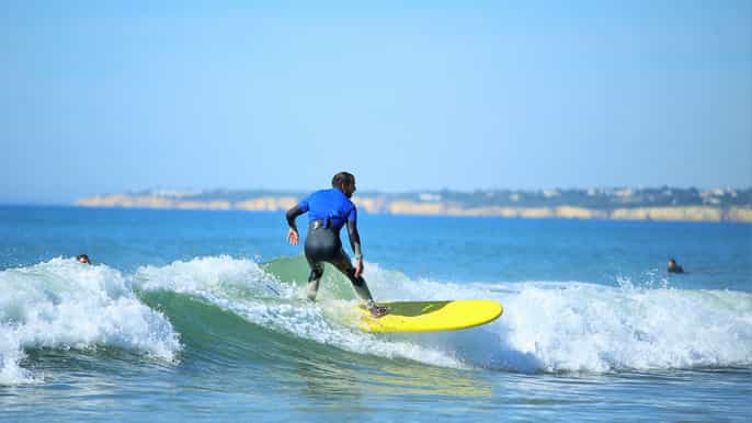 Albufeira: Surf Lesson