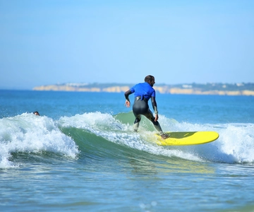 Albufeira: Lekcja surfingu
