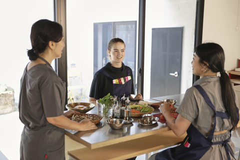 Experiência de aula de culinária coreana premium e original em Hanok