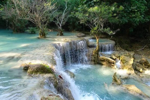 Luang Prabang: Kuang Si Waterfalls and Villages Tour