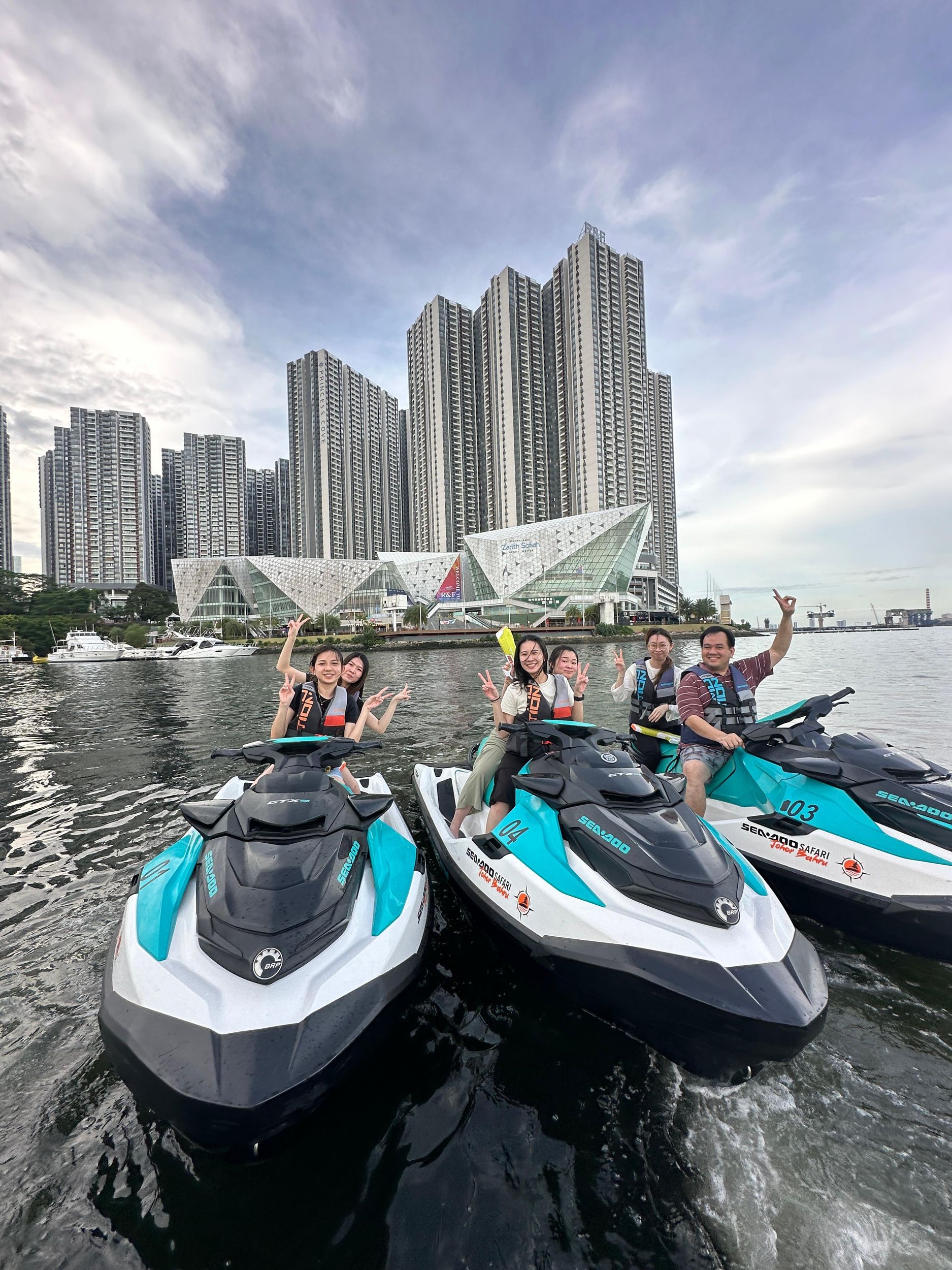 Johor Bahru : Seadoo JetSki 30mins Selbstfahrertour (Double)