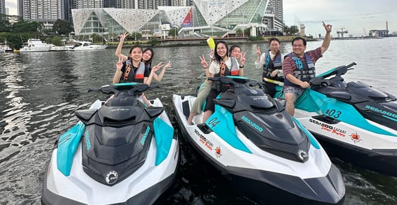 Johor Bahru : Seadoo JetSki 30mins Self Ride Tour (Double)