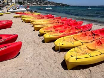 Cannes-Îles de Lérins : Alquiler de kayak por día/medio día