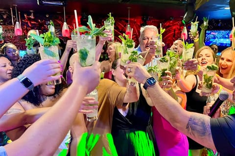 Mango's Miami Sip & Salsa Lessons, Mojitos, Bites, Nightclub