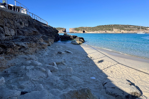 Comino : Blue Lagoon, Sea-caves + Gozo with swimming stops