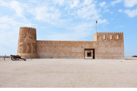 From Doha: Private Al Jassasiya, Zubarah & Purple Island. Private Tour