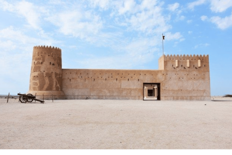 From Doha: Private Al Jassasiya, Zubarah & Purple Island. Private Tour
