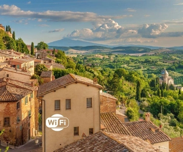 Da Roma: Tour della Toscana, Montepulciano con vino e pranzo