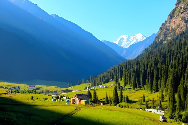 Issyk Kul Lake and Altyn Arashan in 4 days all inclusive privet
