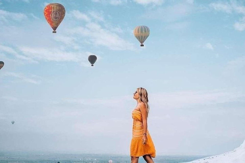 Bodrum: Pamukkale & Hierapolis Day Trip with Russian Guide Pamukkale & Hierapolis Day Trip with Entrance Fee