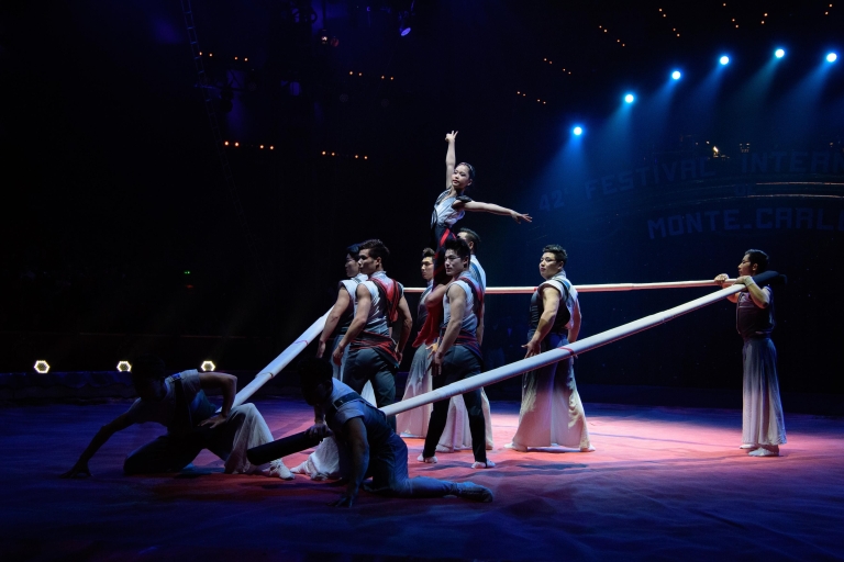 Pékin : Visite nocturne du spectacle d'acrobatie avec transfert