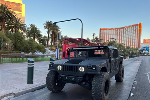 Las Vegas Strip Sightseeing Tour in a Military Hummer Private and You Drive