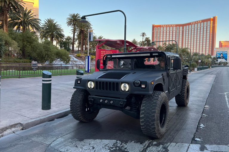 Las Vegas Strip Sightseeing Tour in a Military Hummer Private and You Drive