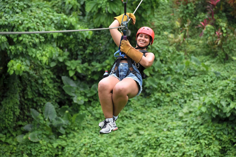 Punta Cana: Zip Line-äventyr med upphämtning från hotell