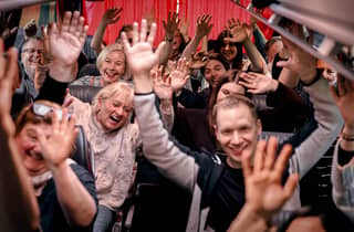 Dresden: 1,5-stündige Comedy-Bustour auf Deutsch