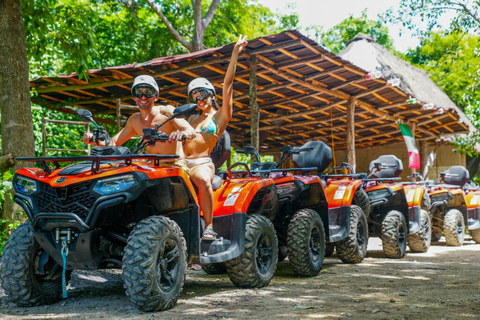 Cancun: ATV Jungle Adventure, Cenote and Tulum Ruins Tour Tour + Shared ATV