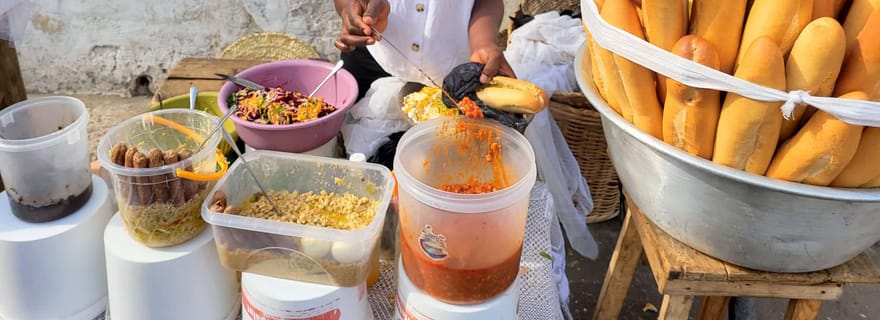 Cotonou : dégustation et visite touristique à moto
