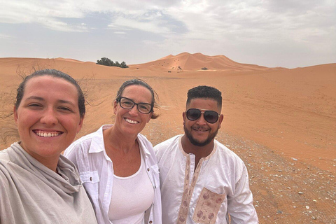 Marrakech or Fes: 4-Day Desert Tour to Erg Chebbi Dunes 4D3N Desert Tour Fez to Marrakech (Luxury Accommodations)