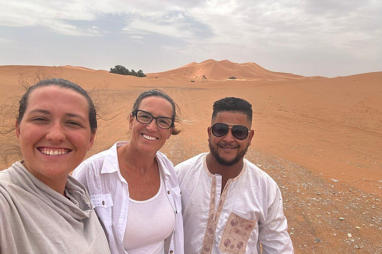 Marrakech or Fes: 4-Day Desert Tour to Erg Chebbi Dunes 4D3N Desert Tour Fez to Marrakech (Luxury Accommodations)