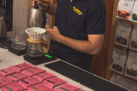 Cartagena: Koffieproeverij, speciale koffieproeverijCartagena: Koffieproeverij, speciale koffie proeven