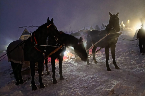 Krakow: Zakopane Snowmobile & Kulig Day Trip with Dinner