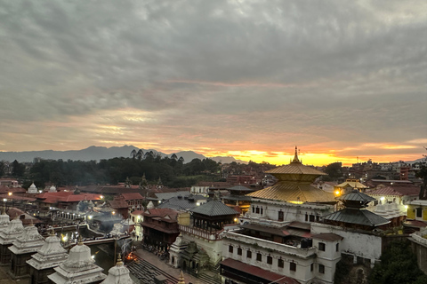 Kathmandu: Golden Hour at Pashupatinath Temple