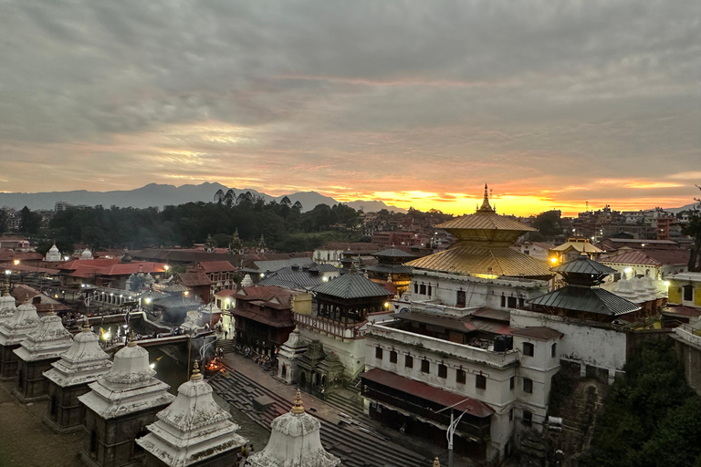 Kathmandu: Golden Hour at Pashupatinath Temple