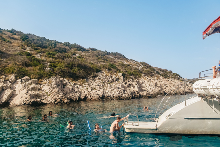 Split: hele dag per catamaran naar Hvar en Pakleni-eilanden