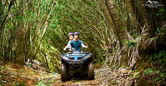 Mauritius: Quad Double Adventure at Vallé Advenature Park
