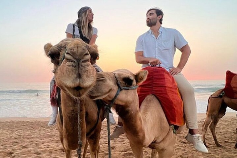 From Tangier: Private Tour Cap Spartel, Caves & Camel Ride