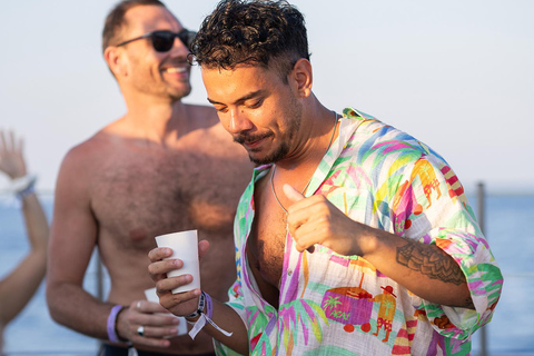 Ibiza: Sunset Boat Party at Ibiza Boat Club with Open Bar Aftersun Ibiza Sunset Boat Party: Early Bird Phase 1