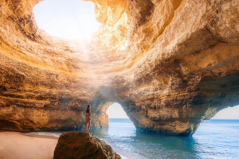 From Lisbon: Private tour to Algarve,Benagil cave & Lagos