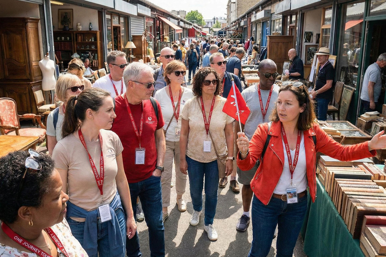 Paris: Saint Ouen Flea Market Guided Tour Standard